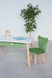 Комплект: столик з шухлядою та стільчик зелений ведмедик 2-4 роки 31-1-35-24-000 фото