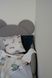 Кровать детская Dreamer Медвежонок, Насыщенно серая, Спальное место 80х160 см 6-1-04-00-160 фото