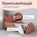 Ліжко дитяче з бортиками та матрацом Dreamer Котик Сліп, Яскраво-рожевий, Спальне місце 80х160 см 6-8-57-01-160 фото 6