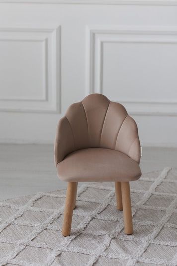 Креселко детское Ракушка, 3-5 лет, 105-115 см., Латте 10-1-82-35-000 фото