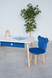 Комплект: столик с ящиком и стульчик синий мишка 2-4 года 31-1-26-24-000 фото