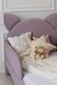Кровать детская Dreamer Котик, Сиреневая, Спальное место 80х190 см 6-2-55-00-190 фото 2