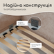 Кровать детская с бортиками и матрасом Dreamer Мишка Слип, Букле бежевая, Спальное место 80х160 см 6-7-18-00-160-1 фото 2